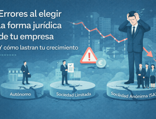 Errores al elegir la forma jurídica de tu empresa que lastran el crecimiento