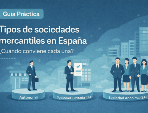 Tipos de sociedades mercantiles en España y cuándo conviene cada una